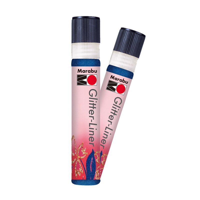 Marabu Glitter Liner 25Ml Blisterli Safir