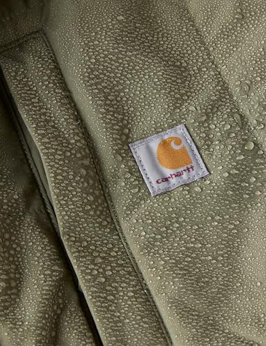 Carhartt Women's Dusty Olive Rain Defender 2X Coat with Insulation - Image 6