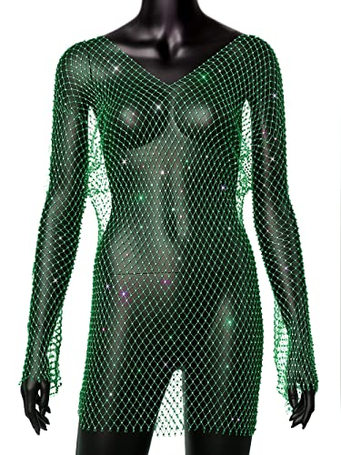 Robe sexy en maille transparente réglant le choix d'un cache-maillot élégant et extensible