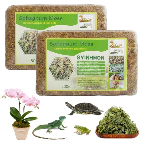 Sphagnum Moos 1kg Weciau Spagnummoos für Pflanzen Ernährung Organisches Torfmoos Sphagnum Moss für Orchideen Reptile Pflanzensetzlinge Bewurzelung Von Stecklingen