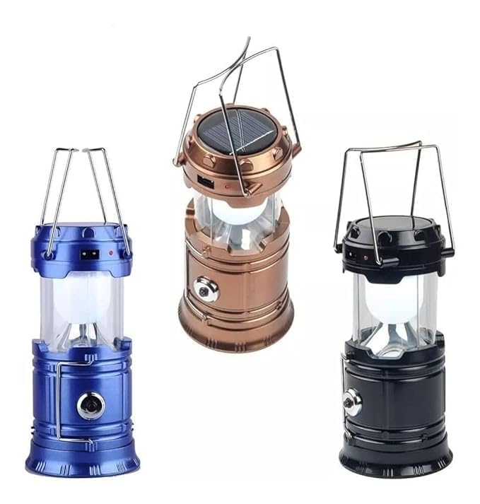 Rechargeable Solar and Charging LED Lantern Torch Light – Portable Camping & Emergency Light with 2 Power Sources – High-Brightness Travel Battery Lantern Lamp for Home, Outdoor, and Emergency Use.-image-45