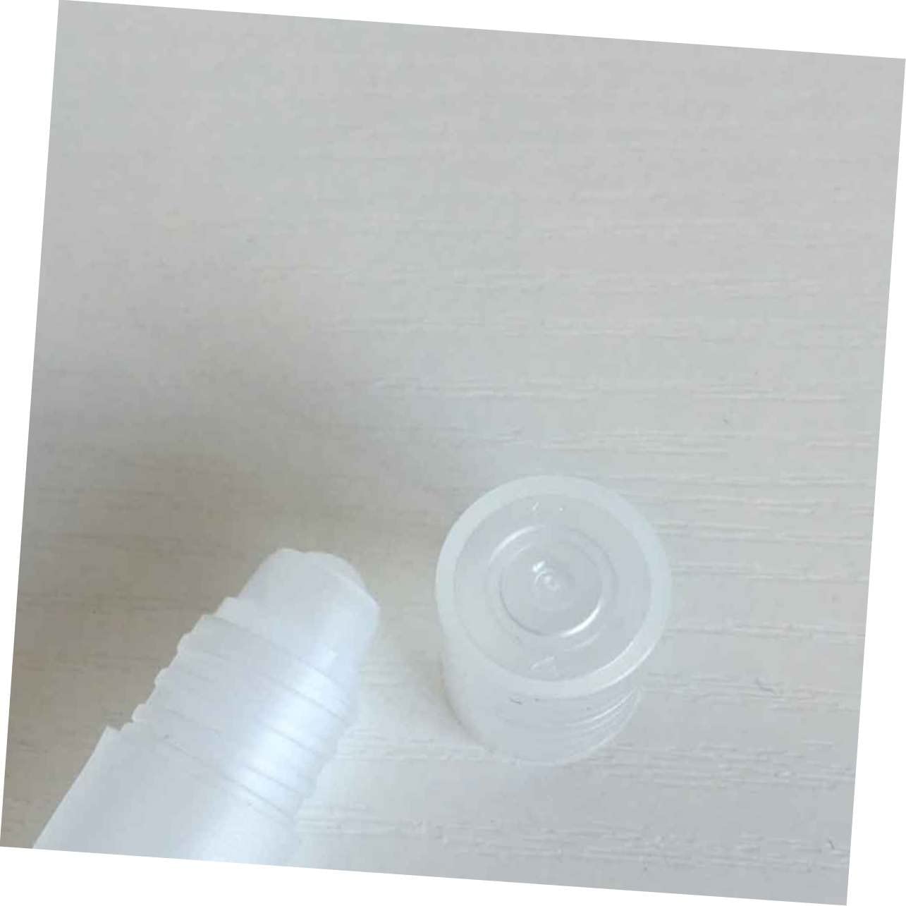 PACKOVE Bottiglia Roll-on 5ml Bianca in Pp, 100 Pezzi per Essenza