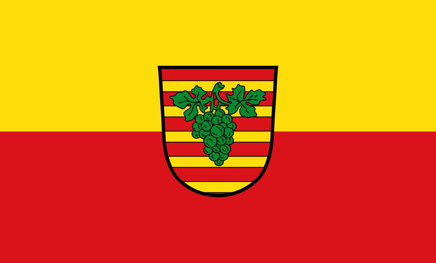 Drapeau Erlabrunn grand format 90x150cm pavillon de paysage extérieur
