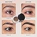 Milani Stay Put Brow Color - Medium Brown (0.09 Ounce) Vegan, Cruelty-Free Eyebrow Color that Fills and Shapes Brows…