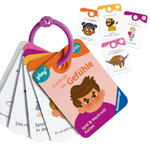 Ravensburger 12034057 Play+ Spiel und Mach mit! Karten: Entdecke die...
