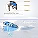 Mioshor RC Boats Toy, Remote Control Boat H100 for Adults Kids 2.4G 4CH RC Speed Boats with LCD Display for Lakes Pools