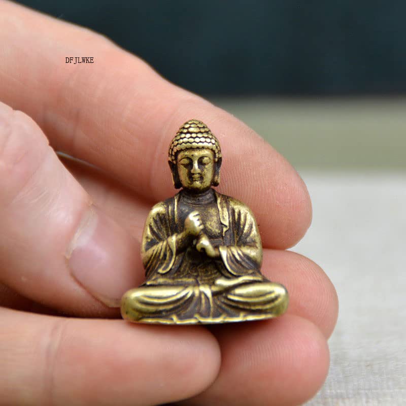 Amazon｜ミニ仏像 大日如来 【小 3.2cm 真鍮製 真言密教 真言宗 ＿（未