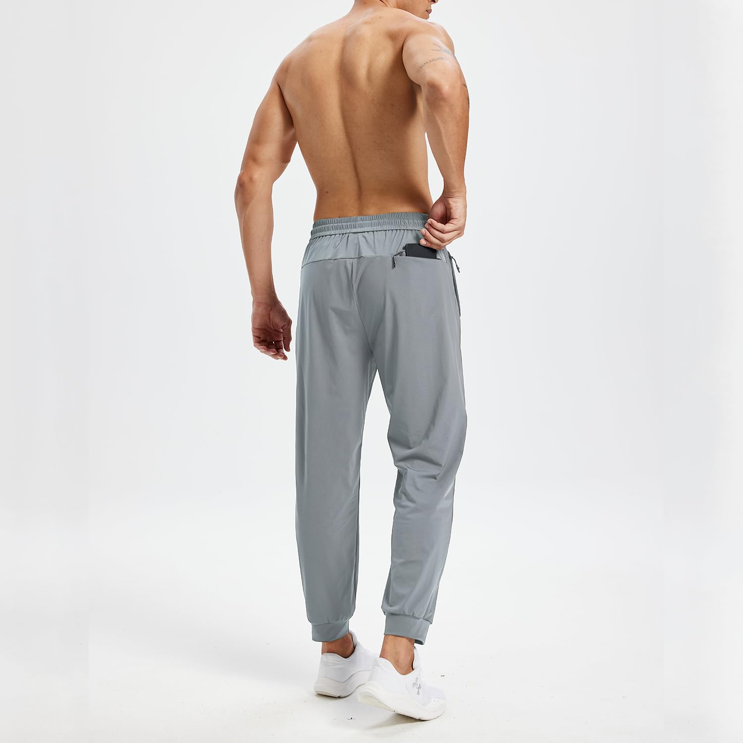 Rane Sports Pantaloni sportivi leggeri da uomo, traspiranti ed elastici, adatti per fitness, corsa e abbigliamento casual
