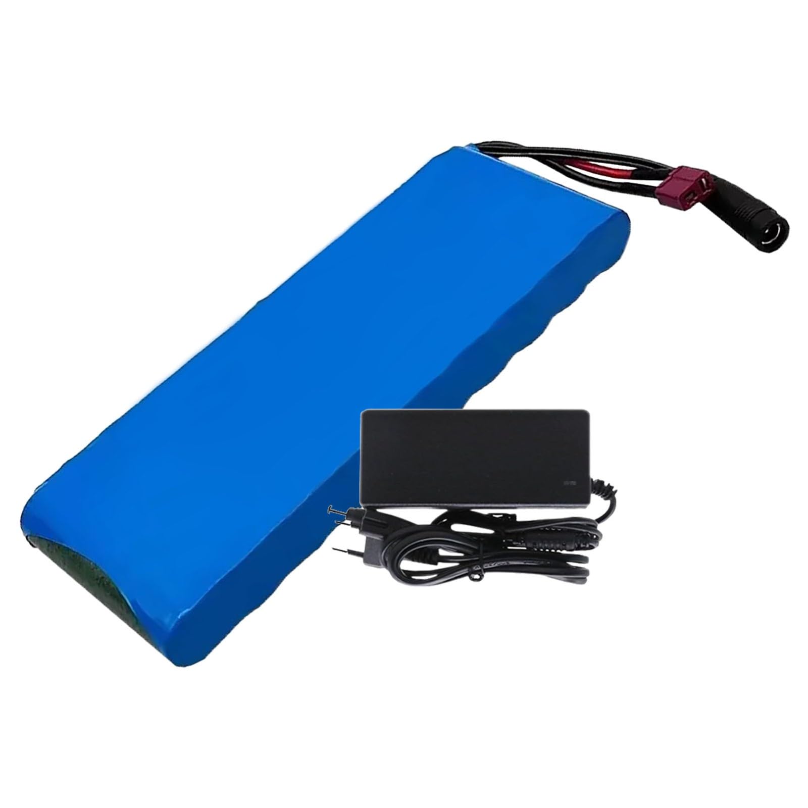Batería para Bicicleta Eléctrica 36V Y 8Ah, Batería Recargable Iones Litio 10S1P con Cargador, Paquete Baterías 36V para Bicicleta Eléctrica, Batería para Patinete Eléctrico