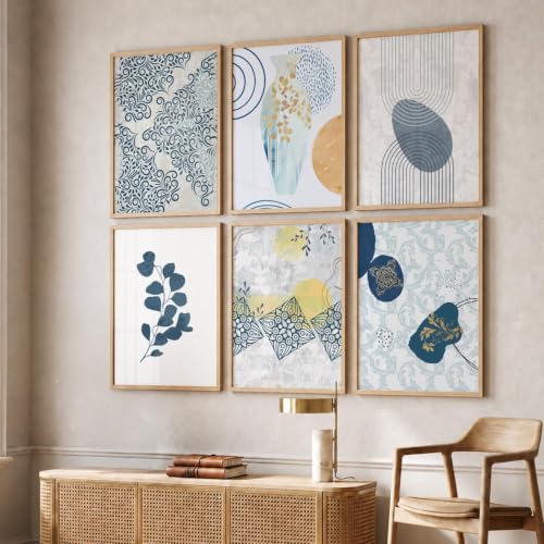 Image of kotart - Aesthetic Decorative Wall Decor Paintings with Frame for Home Decoration - Painting for Living Room Bedroom Office (10x13 inch, I)