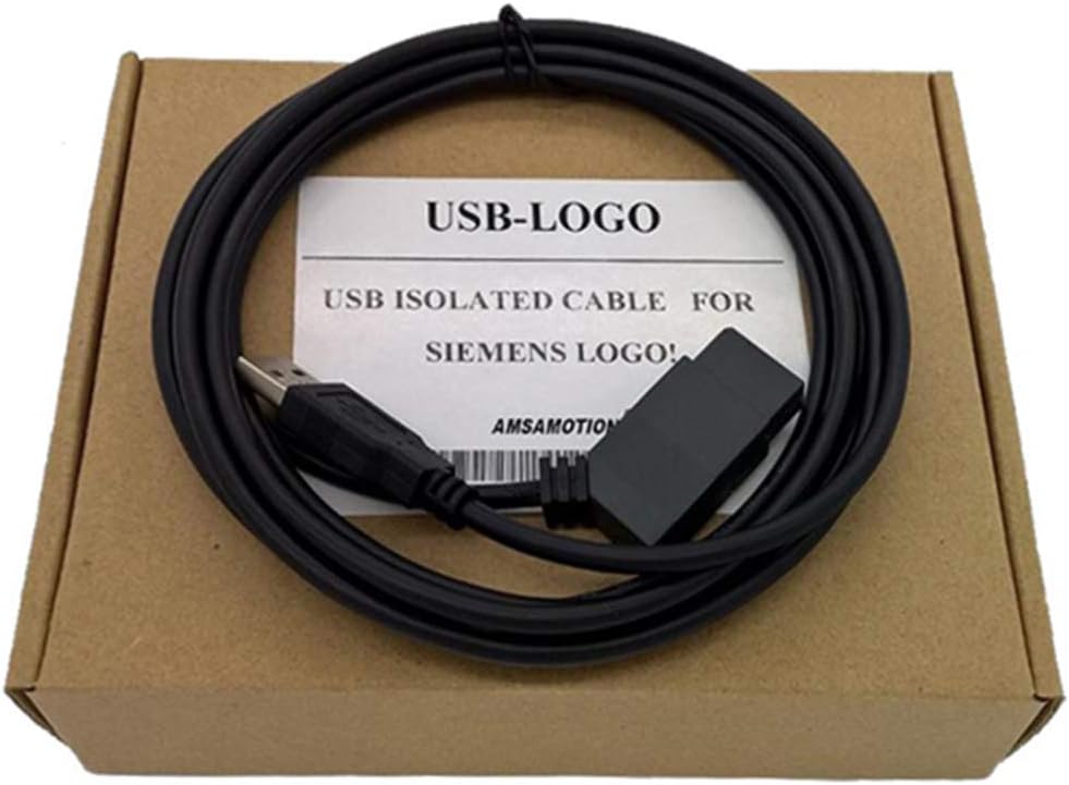 Morismoon USB-Logo 6ED1 057-1AA01-0BA0 Isolated Programming Cable for Logo USB-Cable for Siemens Series PLC Support Win7