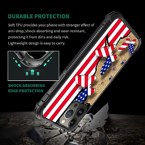 Coque iPhone 15 Pro Max TPU souple transparente motif papillon USA