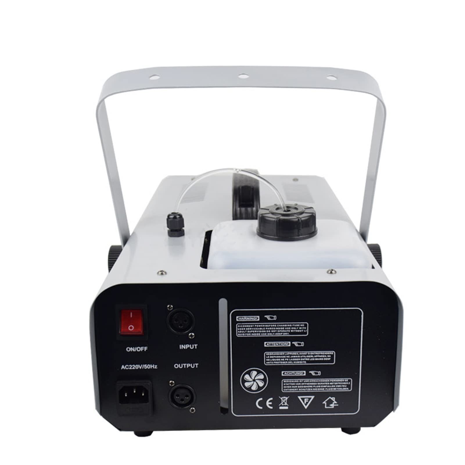 máquina de humo Máquina de niebla termostática de 1500W Máquina de humo Control remoto o alambre DJ Luces de escenario de la máquina de la máquina de la boda de la discoteca equipo de producción music