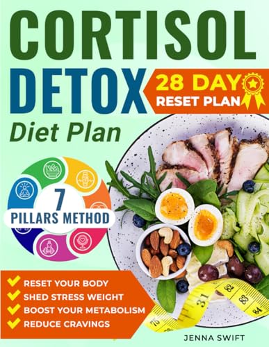 The Cortisol Detox Diet Plan: Free Your Body in 28-Days From Bad Stress and Stubborn Fat. A Proven Method to Regain Your Vitality and Feel Your Best.