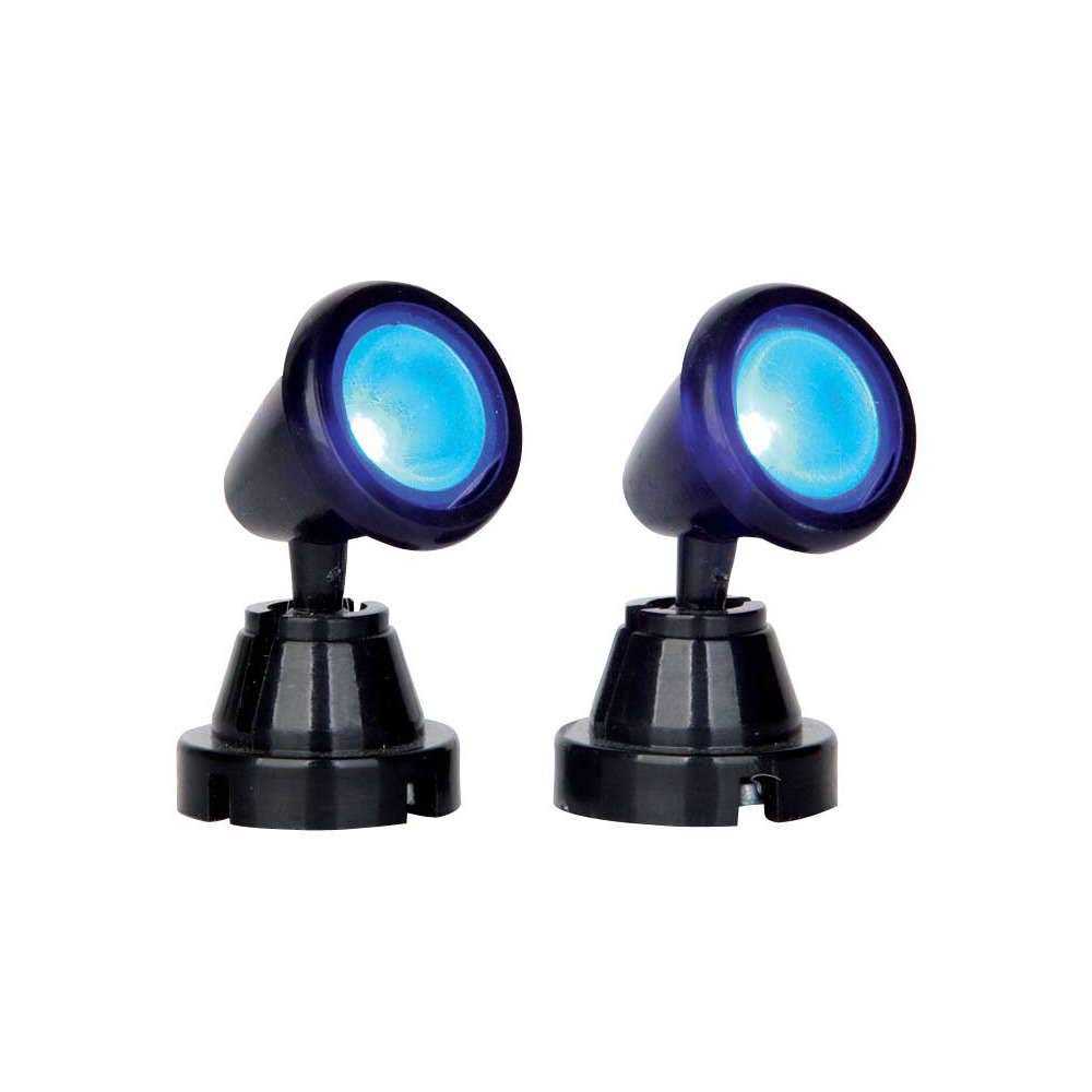 Amazon.com: Lemax Village Collection Round Spot Light Blue