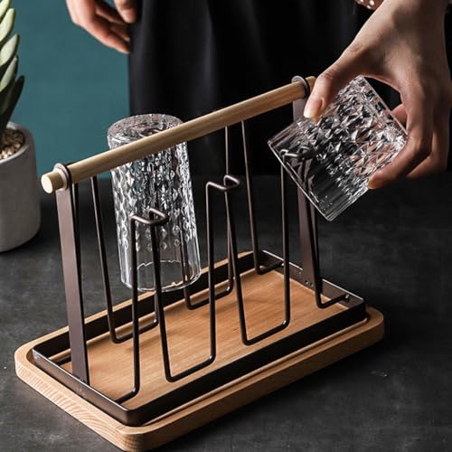 Escurridor de platos y vasos Drain Rack modelo B para almacenamiento doméstico 4