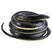 VBESTLIFE Serpente di gomma, 1Pc 130cm lungo realistico serpente di gomma morbida, giardino puntelli divertente scherzo Prank giocattolo regalo