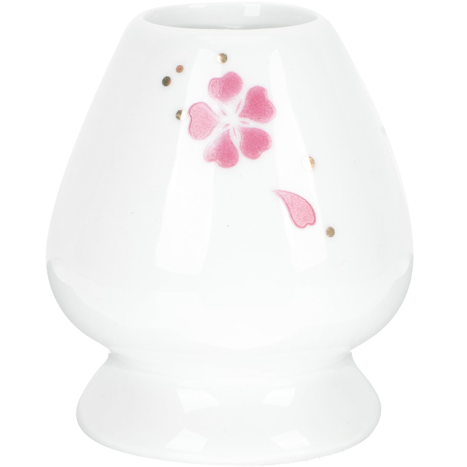 Soporte de Cerámica Blanco para Batidor Matcha contra Moho y Daños