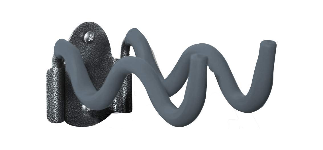 Delta Double Hook Holder crochet double mural et patère noire
