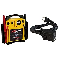 Clore Automotive Jump-N-Carry JNCAIR 1700 Peak Amp Jump Starter with Air Compressor and Charging Cord