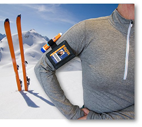 Boottique Ski Wallet - Secret Wallet, Travel Wallet, Secure Money Holder Band for Skiing