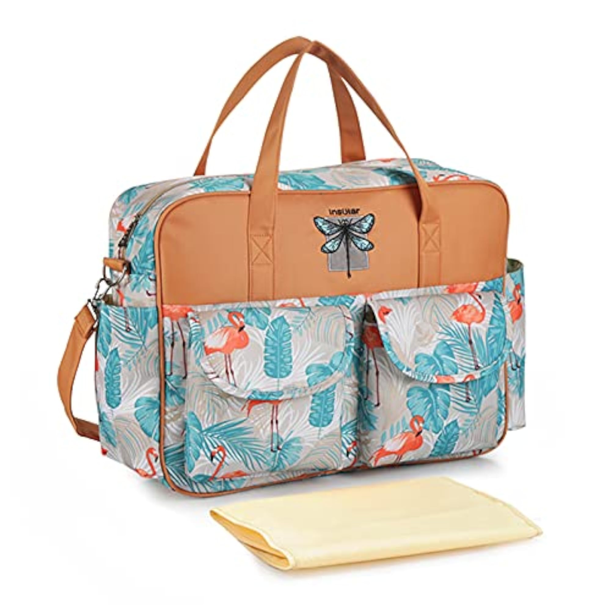 Baby Diaper Bag Shoulder Handbag, Large Capacity Tote