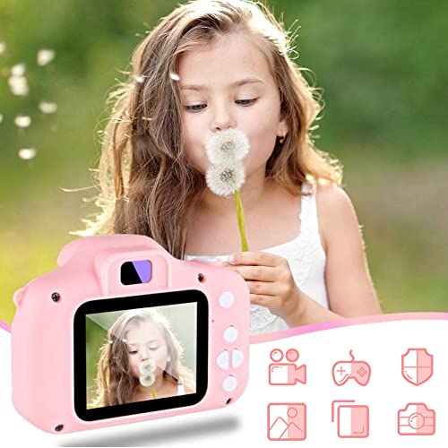 Digitalkamera, Digitalkamera 1080P HD Kamera Mini Videokamera Wiederaufladbare Fotokamera Digitalkamera Kid Digital… – Bild 4