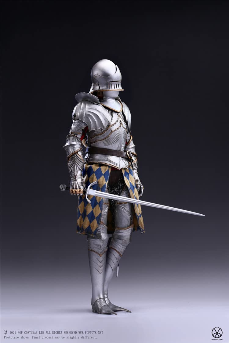 Amazon.co.jp: POPTOYS 1/6 ゴシック・ナイト 女騎士 銀甲版 未 ALS016
