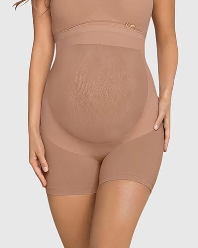 Vista 5 de Leonisa Bragas de apoyo de maternidad sin costuras para mujer