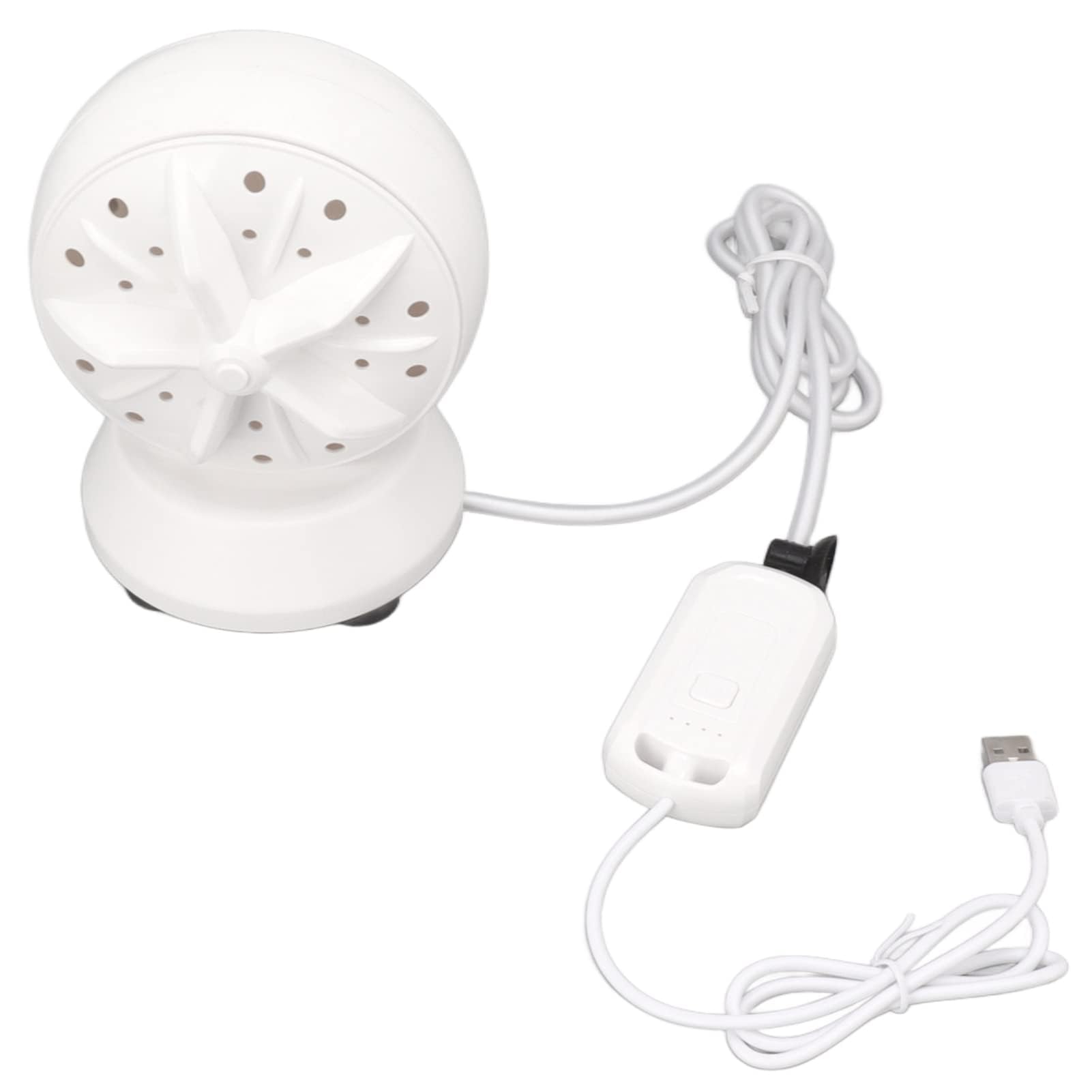 Lavadora Portátil, Mini Lavadora Doméstica de Doble Turbina con 4 Modos Ajustables, Lavadora de Ropa de Limpieza Eficiente para Cubo, Lavabo, Mesa de Lavado de Manos