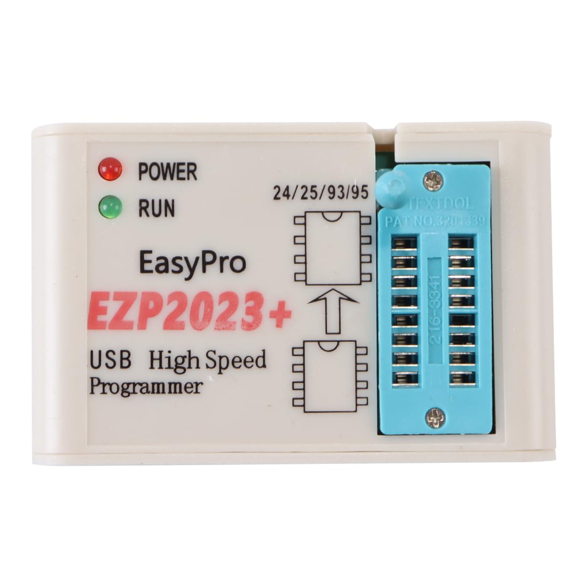 Riven EZP2023 - Programador de flash USB SPI de alta velocidad compatible con compilador EZP2023 24/25/93 EEPROM 25 Flash Bios Chip
