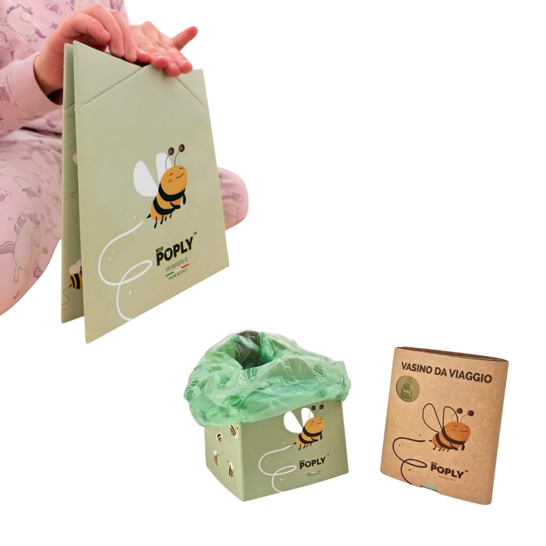 ECO POPLY Portable Reusable and Sustainable Travel Potty for Children 1-10 Years, Hygienic and Compact for Travel Car - Image 2