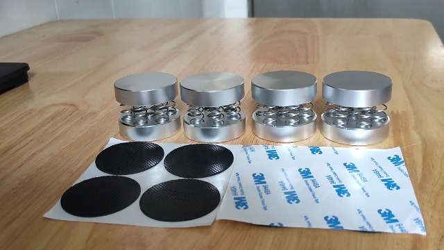 Amazon.com: Neutrual 4pcs Silver 44x40mm Audiophile Spring