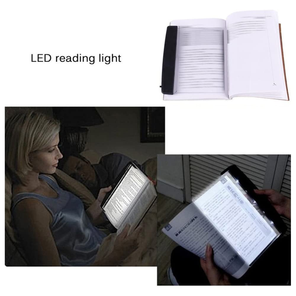 Lampka do czytania LED, oczy chronią panel LED do czytania książki Jasna tablica do czytania w nocy
