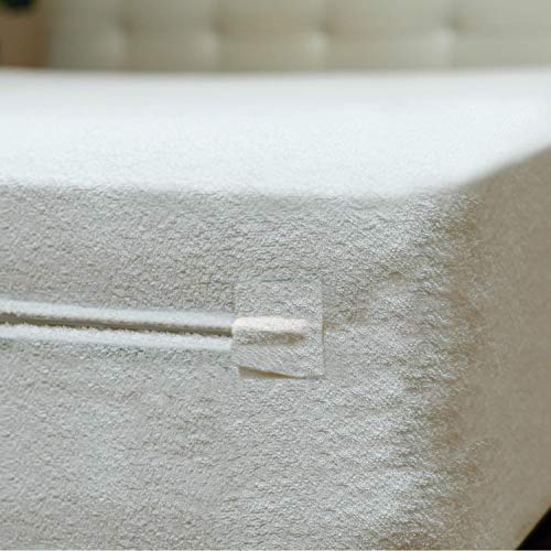 Run2Bed Split Cal King Bamboo Zippered Waterproof Breathable Mattress Encasement (Fits 9-12 In. H) #TOP2
