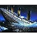 Kit de pintura de diamantes 5D,Barco de crucero estrella hundiéndose Diamante Pintura Kits DIY 5D Kit de Pintura de Diamante,para decoración de pared del hogar 30x40 cm(Sin marco)