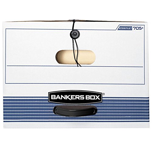 Bankers Box Stor/File Medium-Duty - Letter/Legal, White 3 Pk - 