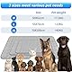 Yegookay Hunde Kühldecke 62×50cm Kühldecke Katze Hundedecke Sommer Kühlend Hundebett Kühlend Waschbar rutschfeste Hundematte Geeignet für Auto Zuhause und Freizeit (Grau M)