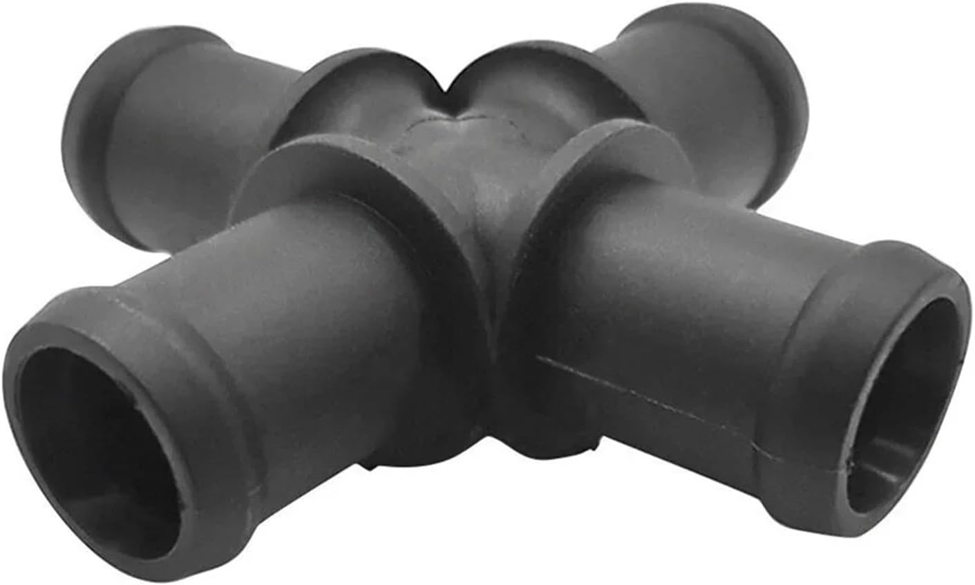 [Replacement] 1pc Water Hose Connector for Mini for Cooper for R52 R53 Front 4-Way Expansion Tank Distribution Piece Black Manual Trans for Convertibl