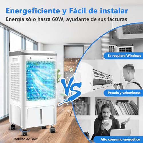 Ventilación, Kitchen aire portatil Marca Glückluz (2)