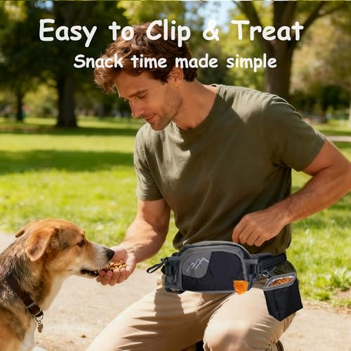 Dog Walking Fanny Pack with Magnetic Clasp