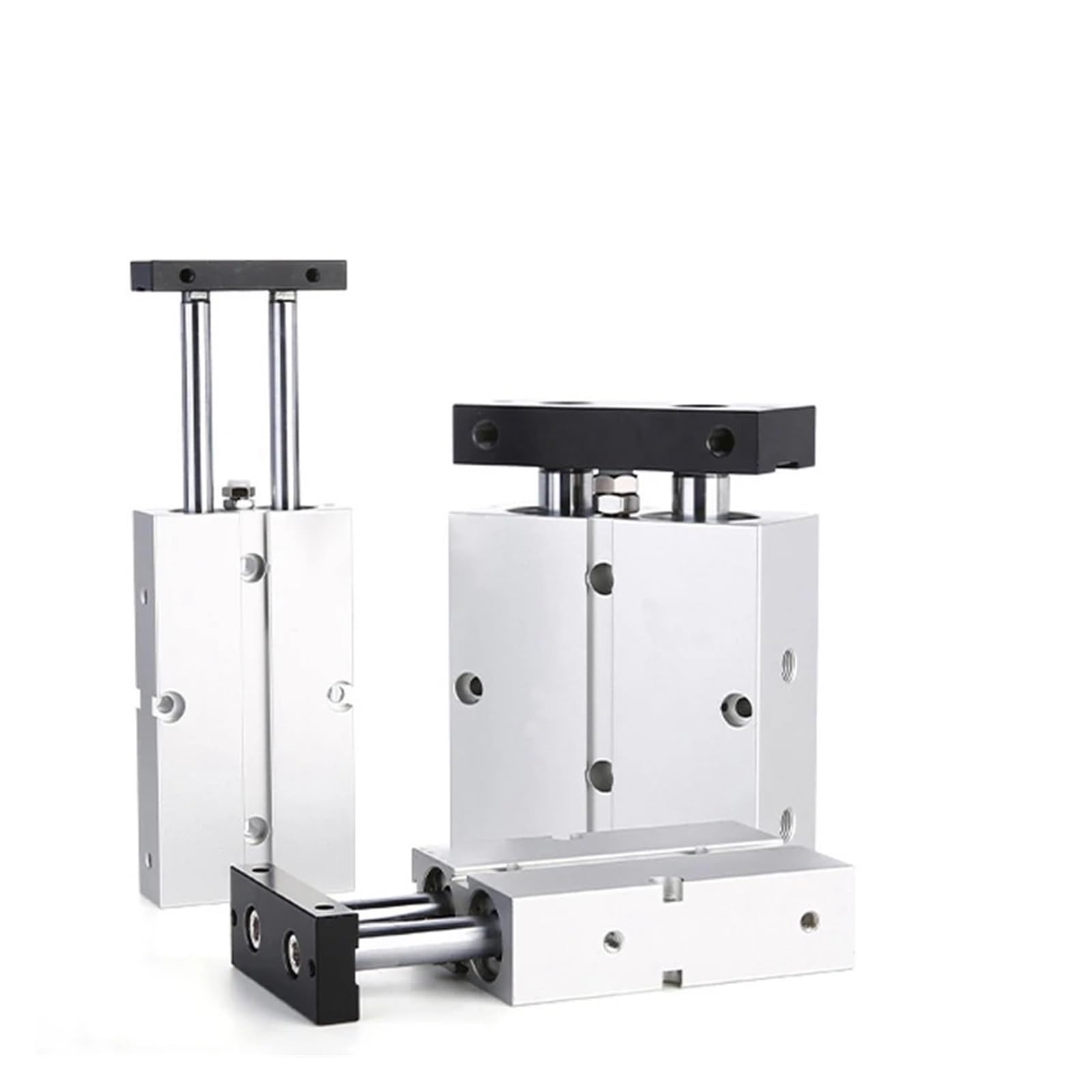 Cilindro de doble varilla TN 10-70 en aleación de aluminio para automatización de precisión