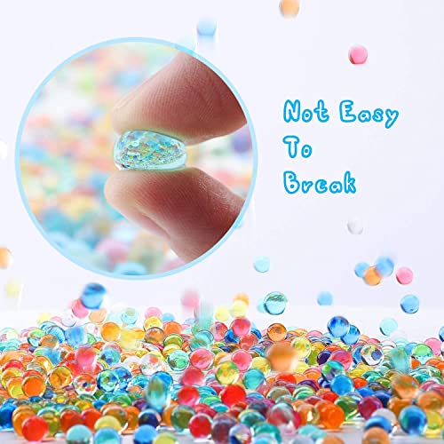 chimoo Wasserperlen 50000 Stücke Wasserperlen für Pflanzen Ungiftig Wiederverwendbare Water Beads Für Pflanzen Kügelchen, Vase Füllstoff und Deko