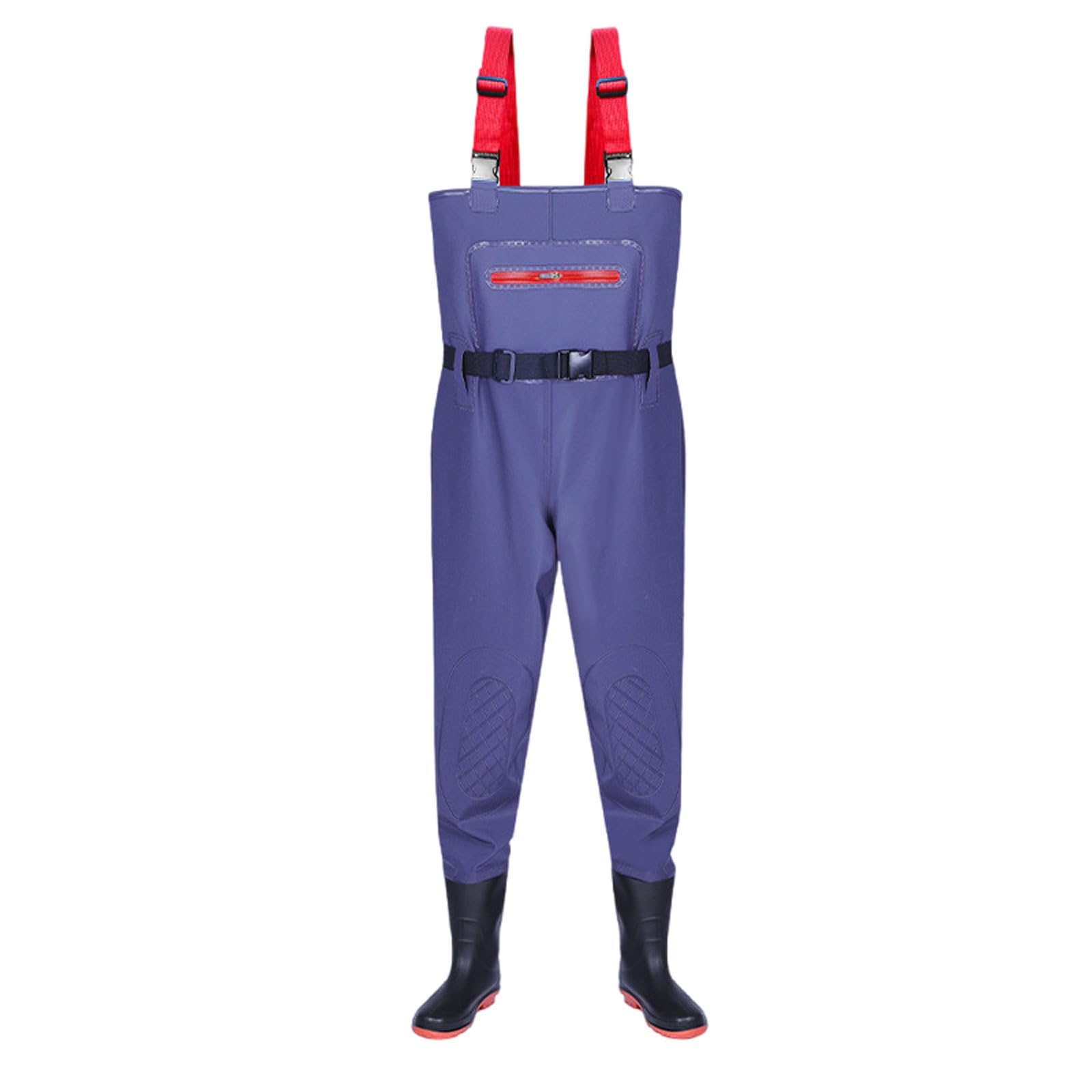 Wader Ropa de Pesca para Hombres Mujeres,Transpirables Caza vadeadores para Aguas con Botas,Rodillas reforzadas,Ideales para Pesca y Actividades al Aire Libre Tallas 37-46