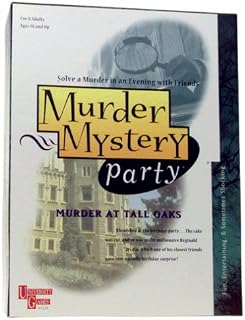 University Games Murder Mystery Party: Murder at Tall Oaks