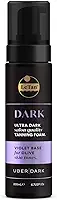 Le Tan Mousse Autobronzeador, Espuma Bronzeadora Ultra Escura, Qualidade De Salão, Hidrata E Para Resultados Duradouros Sem Manchas, Fragrância, Cheiro Falso, 6,7 Oz (Violeta Escuro)
