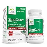 Terry Naturally SinuCare Extra Strength - Dietary Supplement with Eucalyptus & Myrtle - Immune & Lung Health Support - Supplement Formula to Aid Sinus Health - 30 Servings