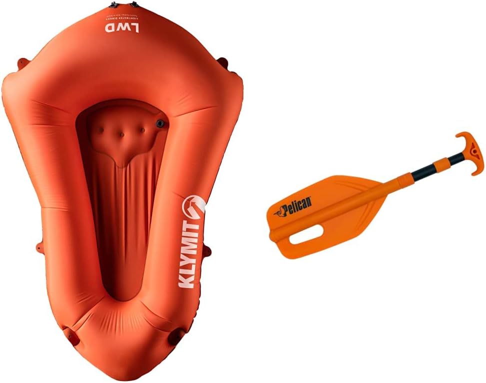 Klymit Litewater Dinghy (LWD) Packraft Inflatable Kayak, Light Inflatable Raft Packs Small for Backpacking Klymit Litewater Dinghy (LWD) Packraft Inflatable Kayak, Light Inflatable Raft Packs Small for Backpacking