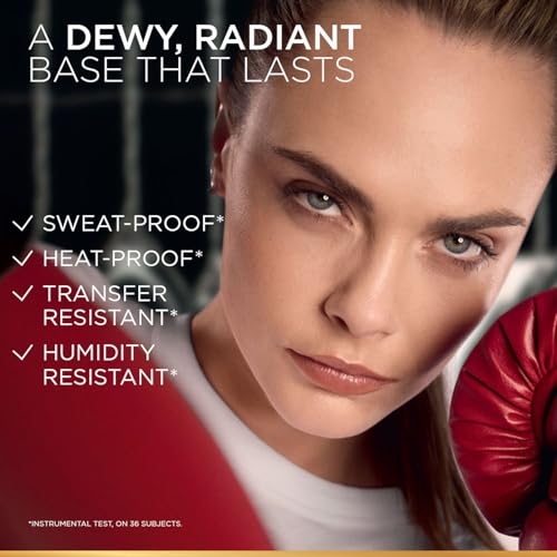 Image of L'Oreal Paris Infallible 24H Tinted Serum Foundation, Light-weight Coverage, Dewy & Radiant Finish, Transfer-proof, 30ml