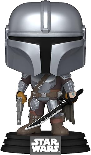 Miniatura 2 de Funko Star Wars The Mandalorian - El mandaloriano con sable oscuro